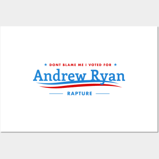 Andrew Ryan Posters and Art